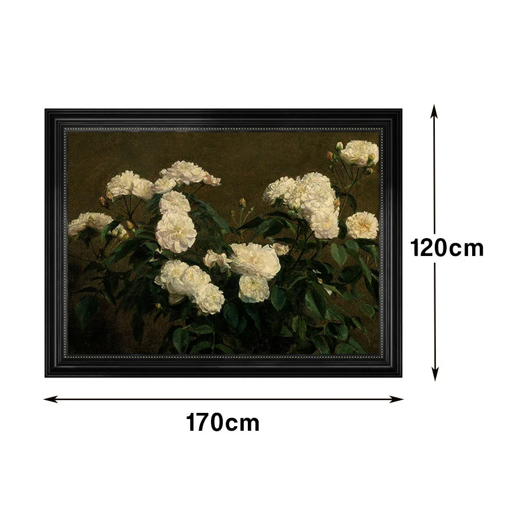 LUXORA Oil Calming Hand Painted 70/110/170cm Shades Abstract with Balanced Painting Canvas Gentle and Proportions
