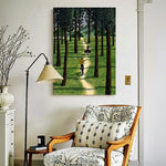 LUXORA Hand and Designed Painted Elegant to Soft Canvas 50/80/100cm Balance Painting Oil Reflect Artwork Style