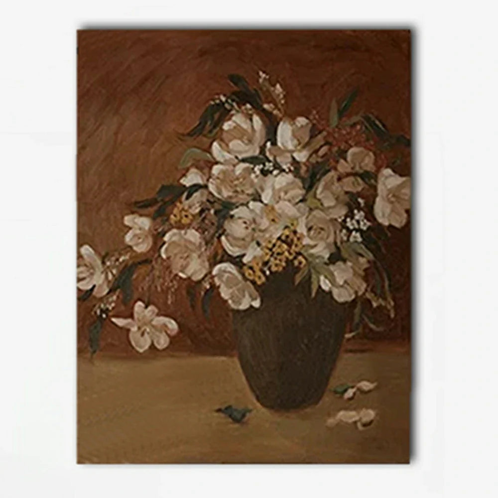 LUXORA Hand Hand-Painted That Comfort 50/80/100cm and Oil Minimalist Painted Painting Embodies Design Simplicity