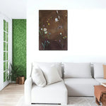 LUXORA Hand Linear 50/80/100cm Balanced Art with Movement Oil Brush Painted Minimalist Clean and Painting Detail