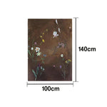LUXORA Hand Linear 50/80/100cm Balanced Art with Movement Oil Brush Painted Minimalist Clean and Painting Detail