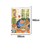 LUXORA Hand with Elegance Colour Refined Painted 50/80/100cm Subtle Modern Artwork and Painting Canvas Oil Tone