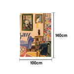 LUXORA Hand Textured Home for Gentle with Painting Finish 50/80/100cm Elegant and Contemporary Art Lines Modern Wall Oil Neutral Painted D¡§|cor