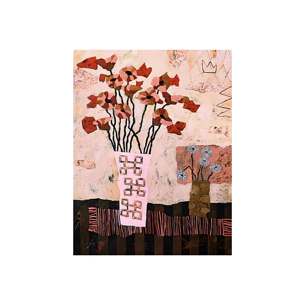 LUXORA Hand Painted Refined Oil Harmony Home for Modern Painting Gentle Offering Art Subtle 50/80/100cm Colour Minimalist and Wall Texture Decor