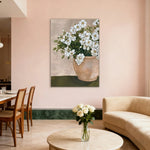 LUXORA Hand Painted Rooms Painting 50/80/100cm Bedrooms with for Smooth Colours and and Painting Canvas Abstract Hallway Texture Oil Modern Living Gentle Walls