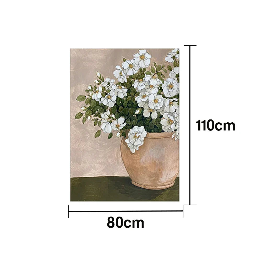 LUXORA Hand Painted Rooms Painting 50/80/100cm Bedrooms with for Smooth Colours and and Painting Canvas Abstract Hallway Texture Oil Modern Living Gentle Walls