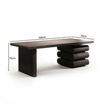 LUXORA Home Office Desk Smart Power Large Storage Steel Frame 140/160cm for Study Bedroom Workspace