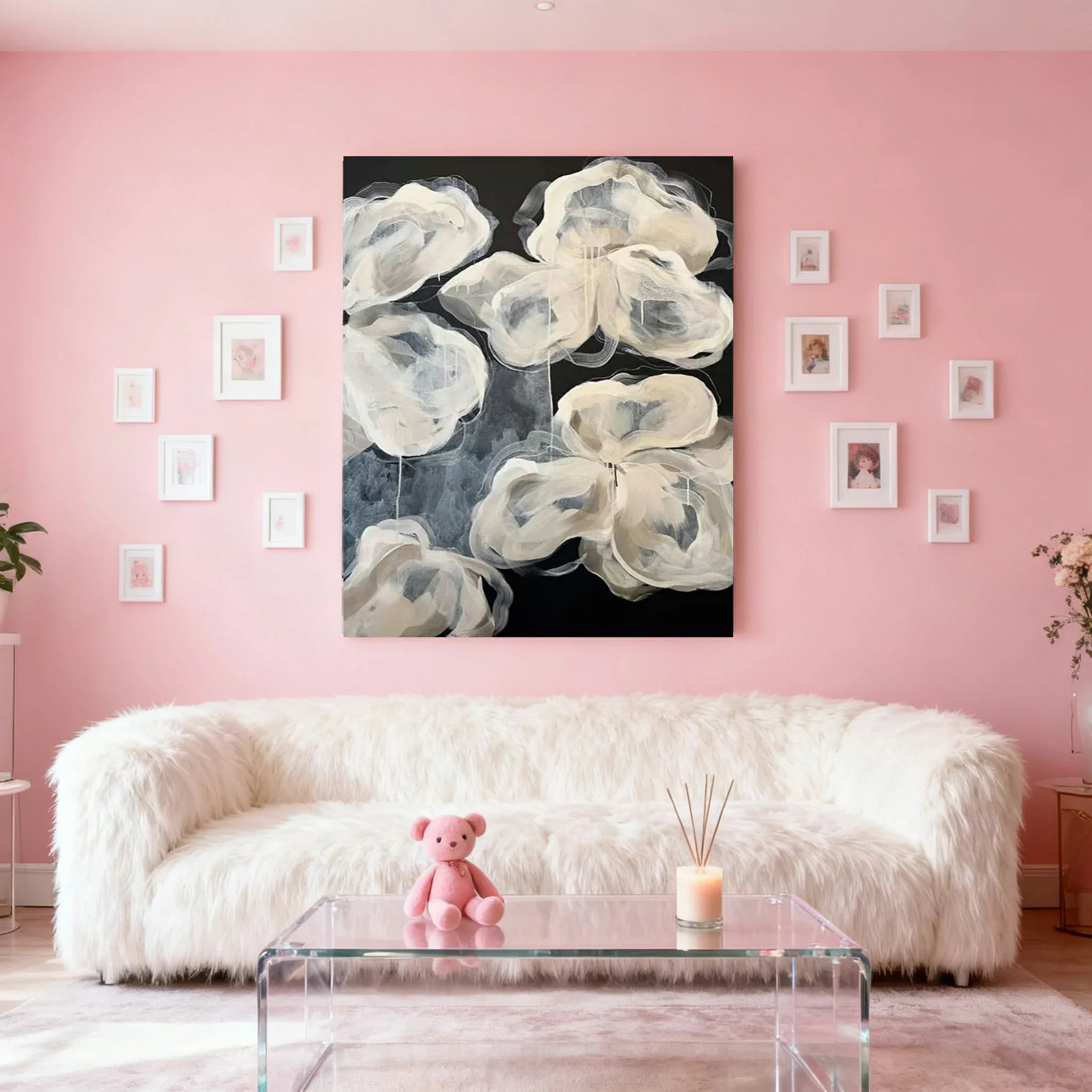LUXORA Hand Premium Lines Painted Painting Oil Refined Balanced Featuring and Suit Abstract That Texture Modern Home Simple 70/100/140cm Painting Spaces