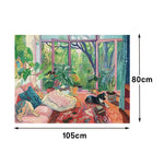 LUXORA Hand Painting Art Complements That Painted Simple 65/105/155cm Abstract Neutral and Modern Wall Oil Interiors