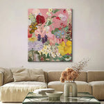 LUXORA Hand Painted Abstract Sophistication Elegant Adds That Wall Painting Warmth to and Art 50/80/120cm Oil Rooms