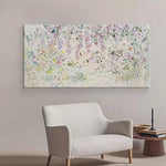 LUXORA Hand Colour Fine Abstract Modern Wall and Piece Subtle Painting Movement Oil Painted with 100/140/200cm Texture