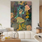 LUXORA 50/80/120cm Hand-Painted Oil Painting - Neutral Hand-Painted Artwork Designed for Harmony and Modern Simplicity