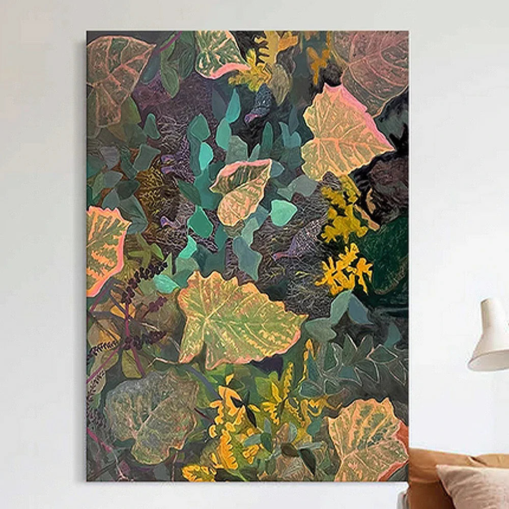 LUXORA 50/80/120cm Hand-Painted Oil Painting - Neutral Hand-Painted Artwork Designed for Harmony and Modern Simplicity