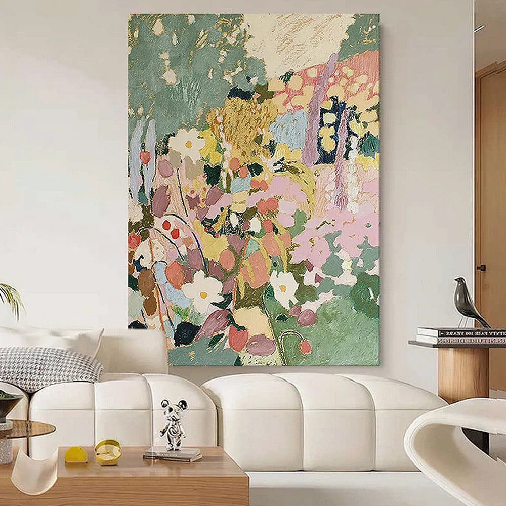 LUXORA 50/80/120cm Hand-Painted Oil Painting - Premium Hand-Painted Wall Art That Complements Neutral Home Colour Themes