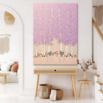 LUXORA 50/80/120cm Hand-Painted Oil Painting - Neutral Abstract Composition That Reflects Clean Lines and Subtle Detail