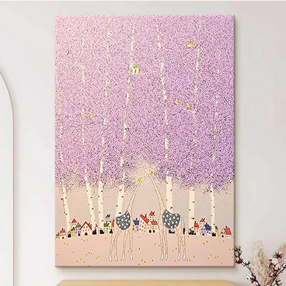 LUXORA 50/80/120cm Hand-Painted Oil Painting - Neutral Abstract Composition That Reflects Clean Lines and Subtle Detail