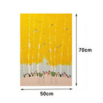 LUXORA 50/80/120cm Hand-Painted Oil Painting - Minimalist Design Painting Offering Clean Geometry and Balanced Neutral Tone