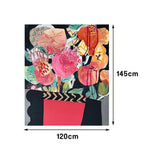 LUXORA 50/80/120cm Hand-Painted Oil Painting - Refined Abstract Canvas Offering Depth, Balance and Timeless Appeal