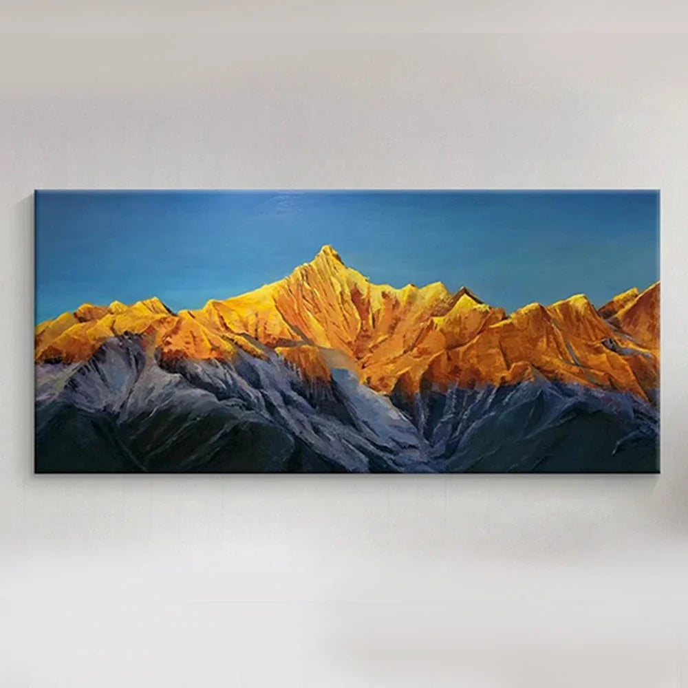 LUXORA 110/170/260cm Hand-Painted Oil Painting - Elegant Abstract Canvas That Balances Serenity and Refined Aesthetic