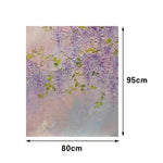 LUXORA 50/80/120cm Hand-Painted Oil Painting - Modern Abstract Canvas Art with Gentle Colour Layers and Balanced Texture