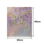 LUXORA 50/80/120cm Hand-Painted Oil Painting - Modern Abstract Canvas Art with Gentle Colour Layers and Balanced Texture