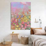 LUXORA 50/80/120cm Hand-Painted Oil Painting - Elegant Canvas Artwork with Smooth Finish and Subtle Layered Brushwork