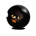 LIVARA Spherical Flame - Pit, Bio-Ethanol Fire Modern 360-degree Fireplace Eco-Friendly View, Clean 60cm/80cm High-Temperature Steel, Stainless Burning, Design