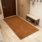 LUXORA 160/200cm Square Floor Rugs, Handwoven Construction, Soft Rebound Feel, Classic Traditional Weave, Timeless Style, Suitable for Multiple Spaces -Chestnut Brown