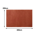 LUXORA 160/200cm Square Floor Rugs, Handwoven Construction, Soft Rebound Feel, Classic Traditional Weave, Timeless Style, Suitable for Multiple Spaces -British Red