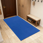 LUXORA 160/200cm Square Floor Rugs, Handwoven Construction, Soft Rebound Feel, Classic Traditional Weave, Timeless Style, Suitable for Multiple Spaces -Klein Blue