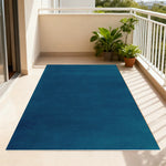 LUXORA 160/200cm Square Floor Rugs, Handwoven Construction, Soft Rebound Feel, Classic Traditional Weave, Timeless Style, Suitable for Multiple Spaces -Blue