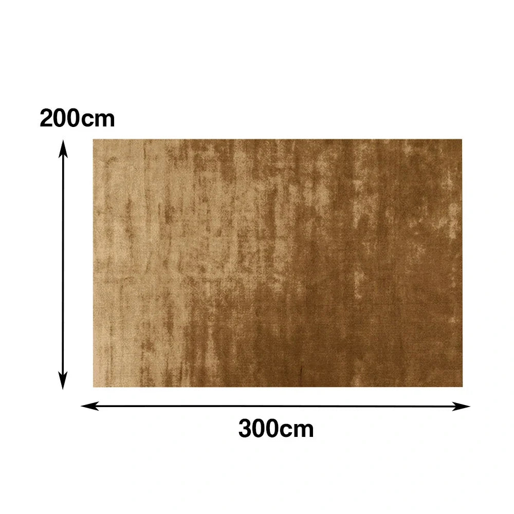 LUXORA 160/200cm Square Floor Rugs, Handwoven Construction, Soft Rebound Feel, Classic Traditional Weave, Timeless Style, Suitable for Multiple Spaces -Coffee