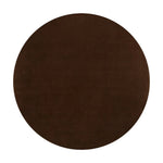 LUXORA 200/250cm Round Floor Rugs, Handwoven Craftsmanship, Soft Rebound Comfort, Classic Traditional Weave, Timeless Look, Ideal for Multiple Spaces -Andorra Brown