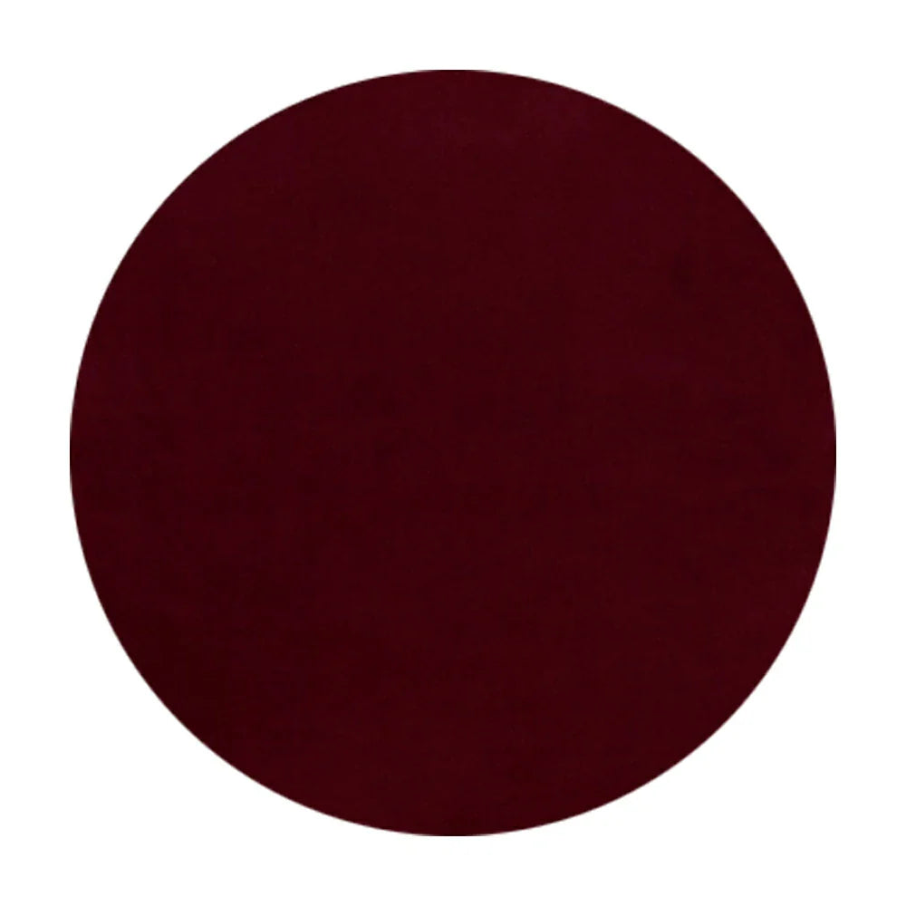 LUXORA 200/250cm Round Floor Rugs, Handwoven Craftsmanship, Soft Rebound Comfort, Classic Traditional Weave, Timeless Look, Ideal for Multiple Spaces -Melno Wine