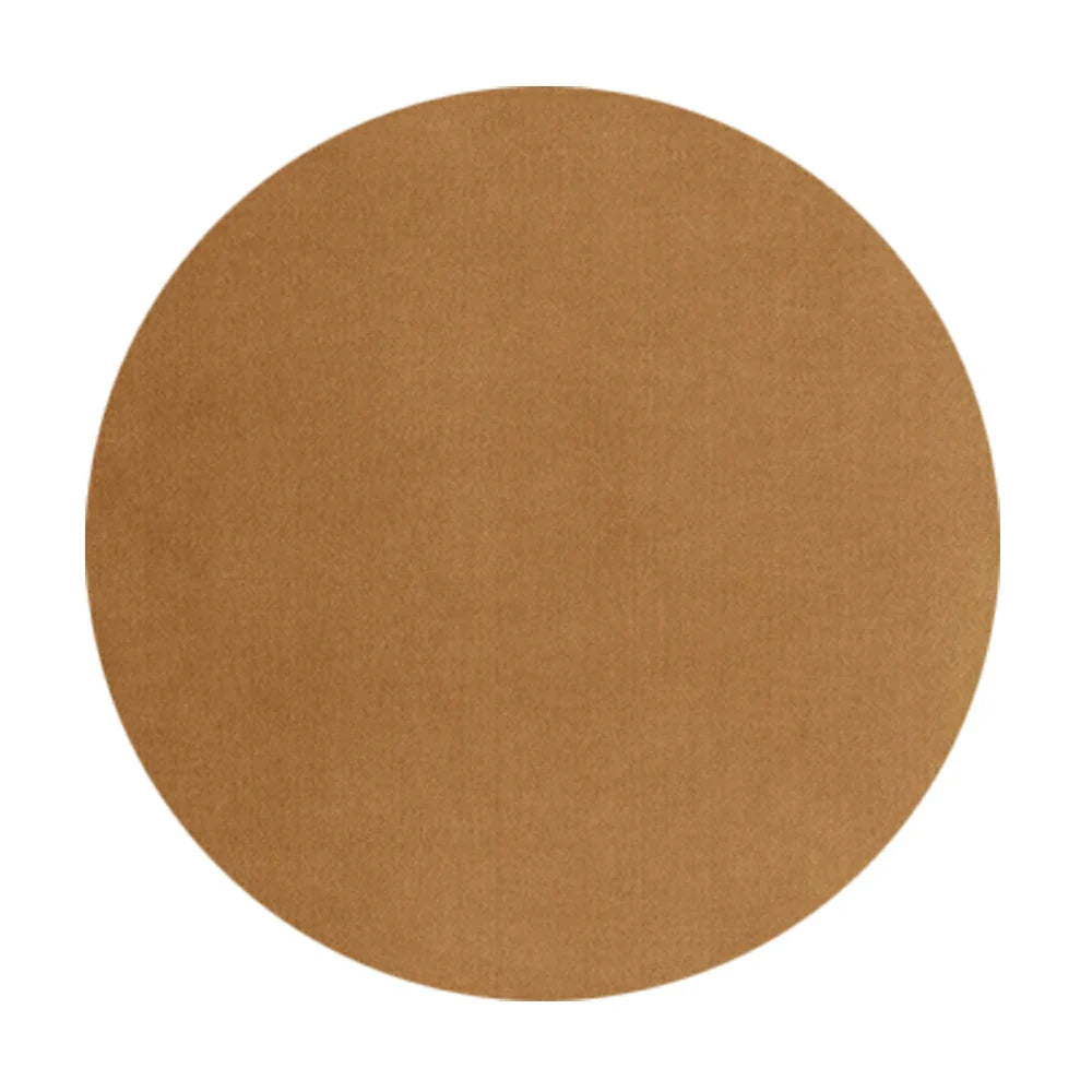 LUXORA 200/250cm Round Floor Rugs, Handwoven Craftsmanship, Soft Rebound Comfort, Classic Traditional Weave, Timeless Look, Ideal for Multiple Spaces -Gold Brown