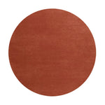 LUXORA 200/250cm Round Floor Rugs, Handwoven Craftsmanship, Soft Rebound Comfort, Classic Traditional Weave, Timeless Look, Ideal for Multiple Spaces -British Red