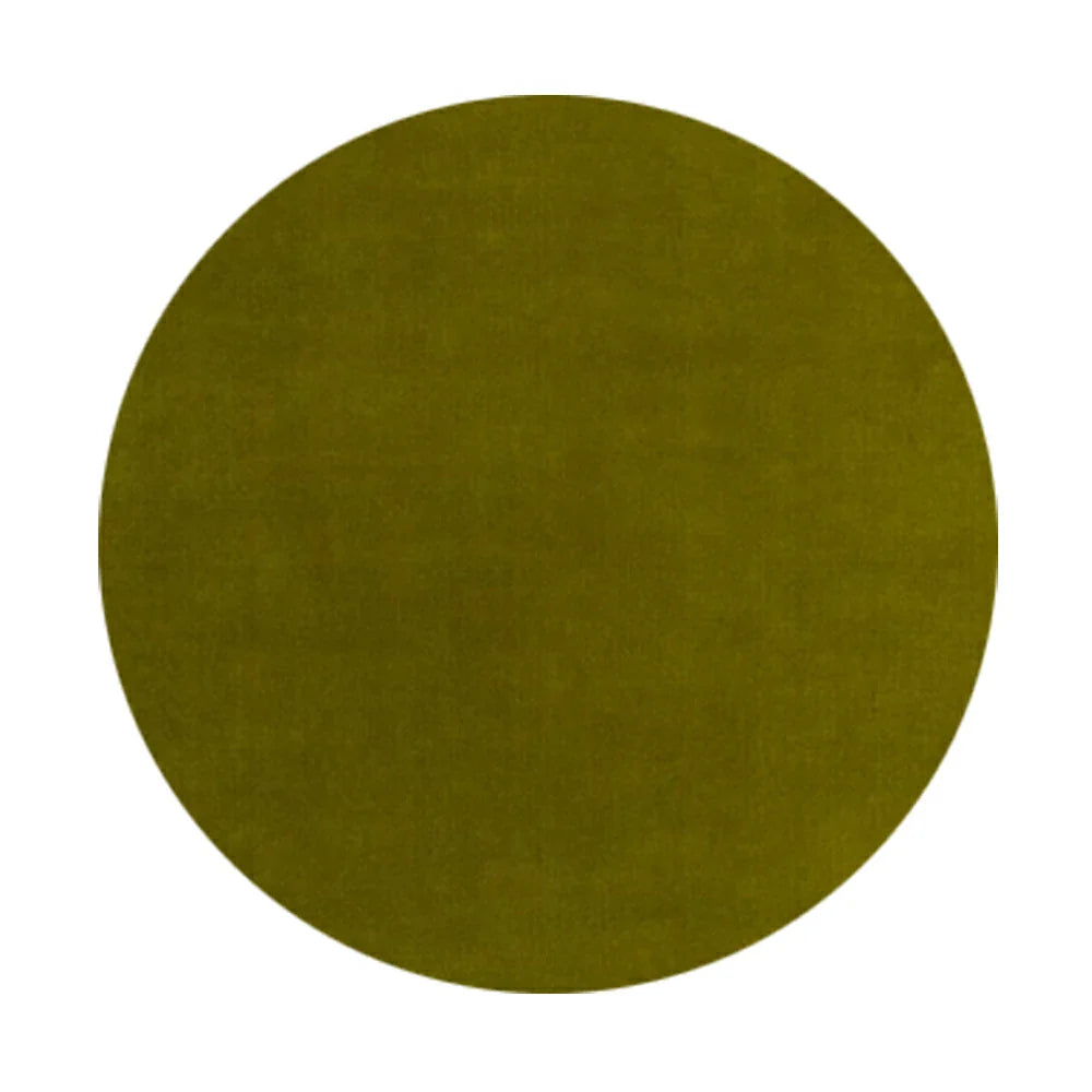 LUXORA 200/250cm Round Floor Rugs, Handwoven Craftsmanship, Soft Rebound Comfort, Classic Traditional Weave, Timeless Look, Ideal for Multiple Spaces -Olive Green