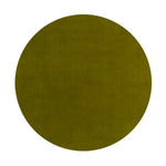 LUXORA 200/250cm Round Floor Rugs, Handwoven Craftsmanship, Soft Rebound Comfort, Classic Traditional Weave, Timeless Look, Ideal for Multiple Spaces -Olive Green