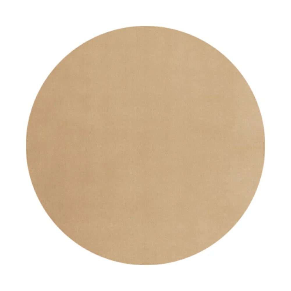 LUXORA 200/250cm Round Floor Rugs, Handwoven Craftsmanship, Soft Rebound Comfort, Classic Traditional Weave, Timeless Look, Ideal for Multiple Spaces -Cuban Sand