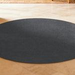 LUXORA 200/250cm Round Floor Rugs, Handwoven Craftsmanship, Soft Rebound Comfort, Classic Traditional Weave, Timeless Look, Ideal for Multiple Spaces -Grey