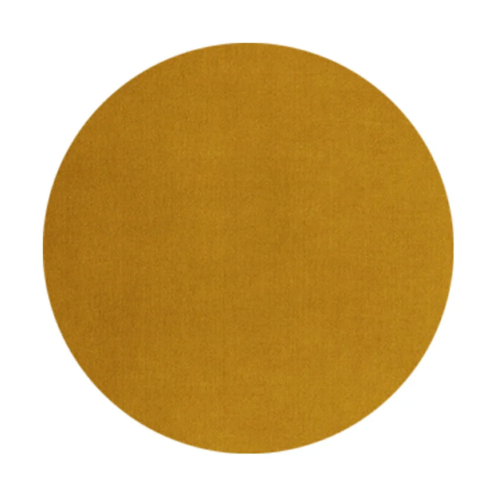 LUXORA 200/250cm Round Floor Rugs, Handwoven Craftsmanship, Soft Rebound Comfort, Classic Traditional Weave, Timeless Look, Ideal for Multiple Spaces -Yellow
