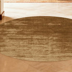 LUXORA 200/250cm Round Floor Rugs, Handwoven Craftsmanship, Soft Rebound Comfort, Classic Traditional Weave, Timeless Look, Ideal for Multiple Spaces -Coffee