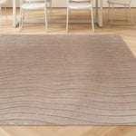 LUXORA 160/200cm Floor Rugs -Land Holiday Theme, Soft-Touch Feel, Solution-Dyed Silk Fibre, Flame-Safe Performance, Durable Handcrafted Texture