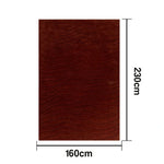 LUXORA 160/200cm Floor Rugs -Land Holiday Theme, Dual-Surface Structure, Anti-Slip Backing, Flame-Resistant Build, Long-Fibre Silk Construction
