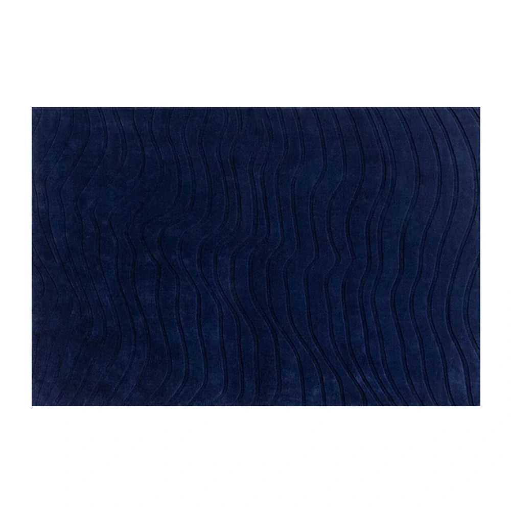 LUXORA 160/200cm Floor Rugs -Land Holiday Theme, Handcrafted Silk Fibre Rug, Flame-Resistant and Non-Slip, Perfect for Living Areas