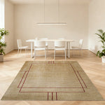 LUXORA 160/200cm Floor Rugs -Sophia Sketch Theme, Soft-Touch Surface, Solution-Dyed Silk Fibre, Flame-Safe and Durable with Handcrafted Detail