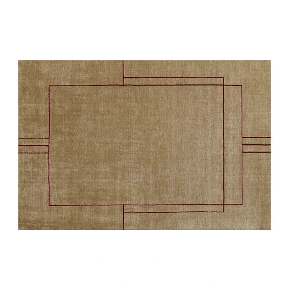 LUXORA 160/200cm Floor Rugs -Sophia Sketch Theme, Soft-Touch Surface, Solution-Dyed Silk Fibre, Flame-Safe and Durable with Handcrafted Detail