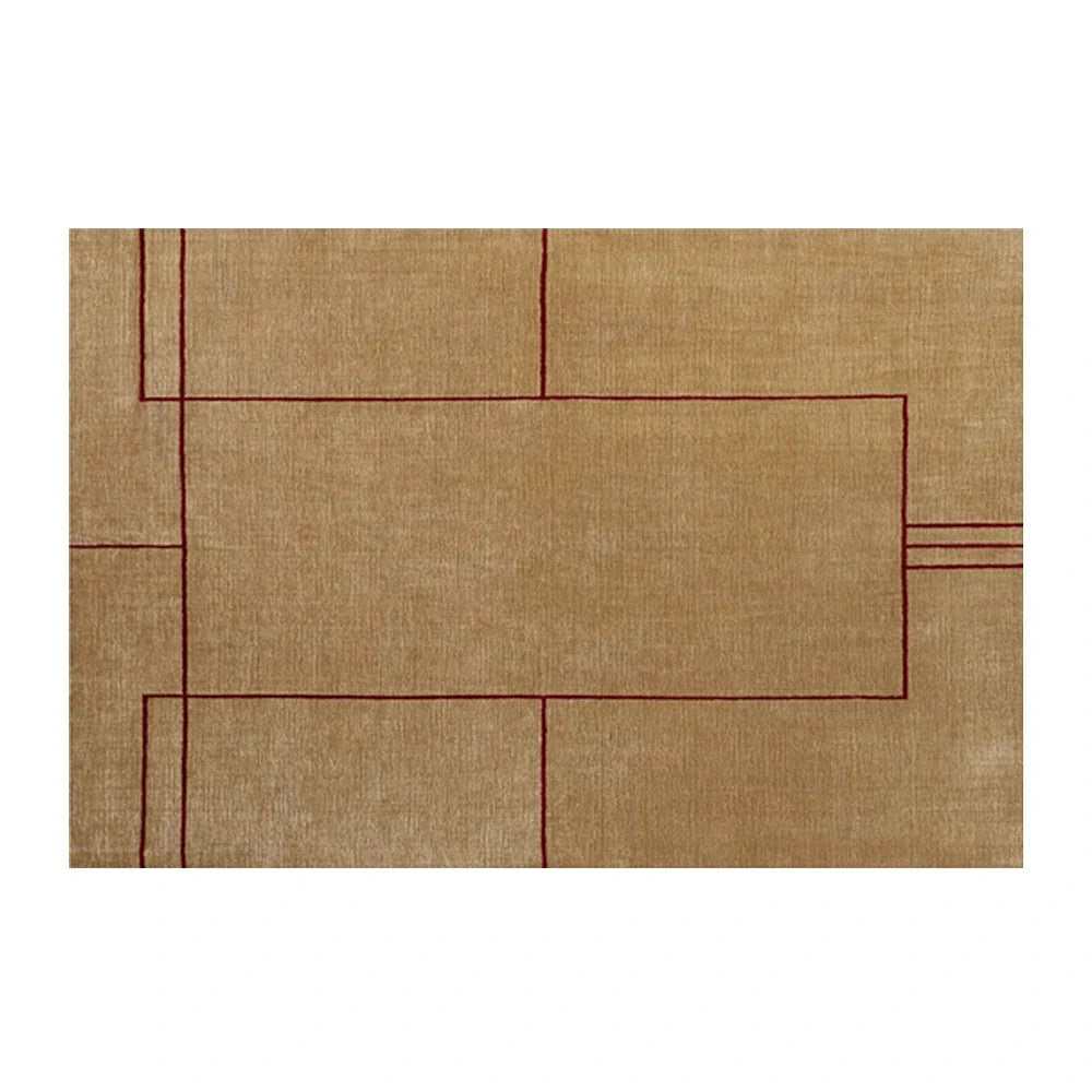 LUXORA 160/200cm Floor Rugs -Sophia Sketch Theme, Dual-Surface Construction, Anti-Slip Base, Flame-Resistant, Long-Fibre Silk Design