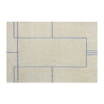 LUXORA 160/200cm Floor Rugs -Sophia Sketch Theme, Handcrafted Silk Fibre Rug, Flame-Resistant and Anti-Slip, Designed for Living Spaces