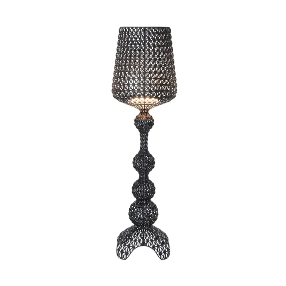 LUXORA Floor Lamp - Elegant Ambient Lighting, Adjustable Light Direction, Fabric Shade, Sturdy Metal Frame - Black